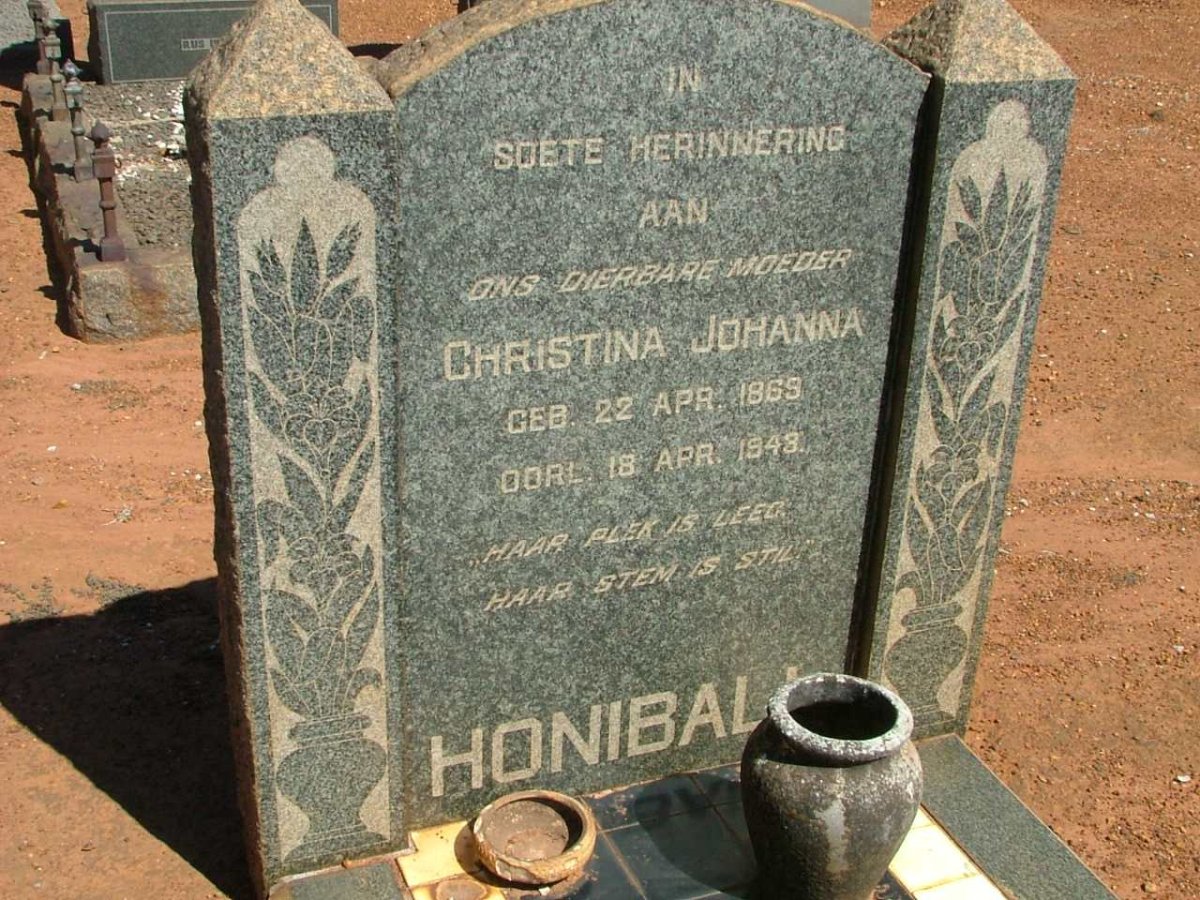 HONIBALL Christina Johanna 1869-1943