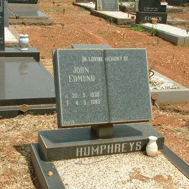 HUMPHREYS John Edmund 1930-1983