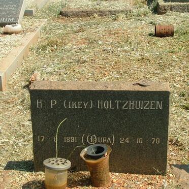 HOLTZHUIZEN H.P. 1891-1970