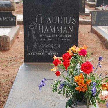 HAMMAN Claudius 1916-1959