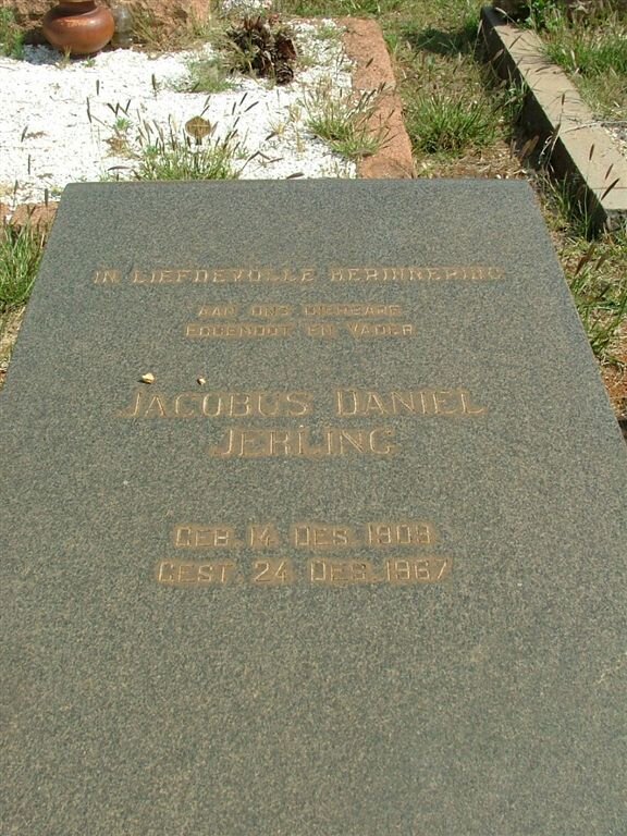JERLING Jacobus Daniel 1908-1967