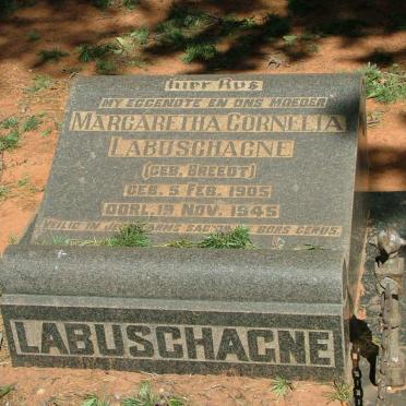 LABUSCHAGNE Margaretha Cornelia nee BREEDT 1905-1945