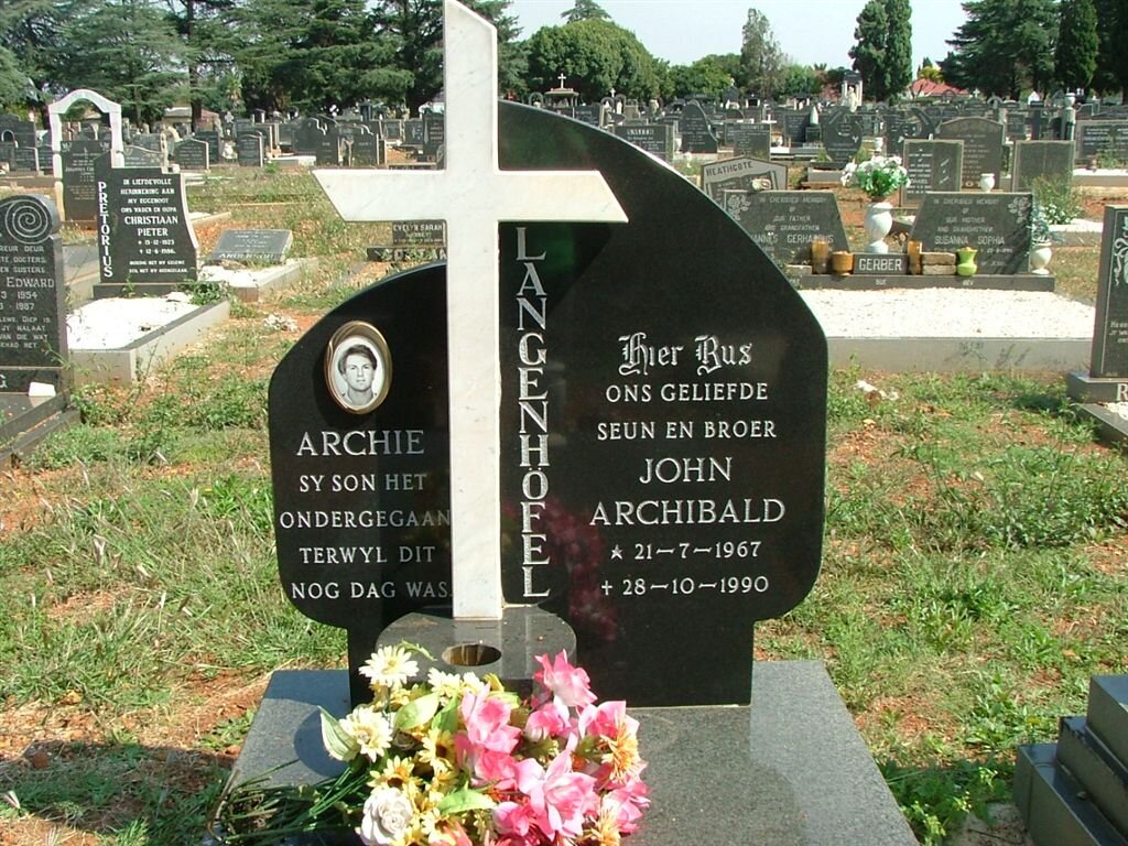 LANGENHÖFFEL Johan Archibald 1967-1990