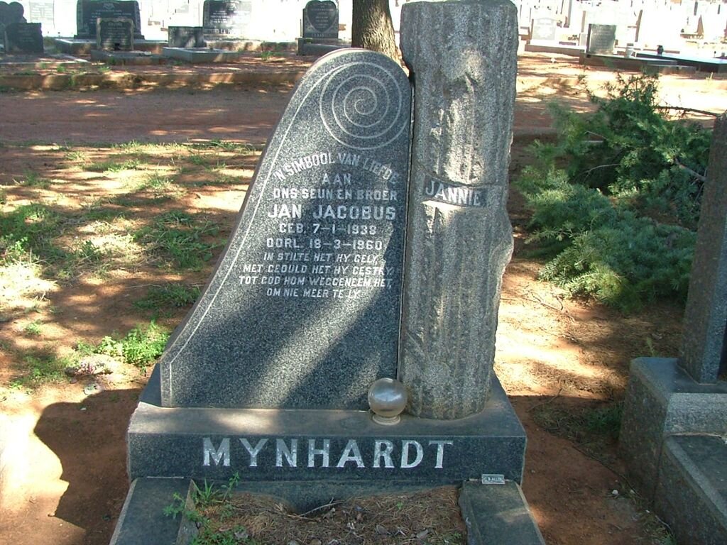 MYNHARDT Jan Jacobus 1938-1960