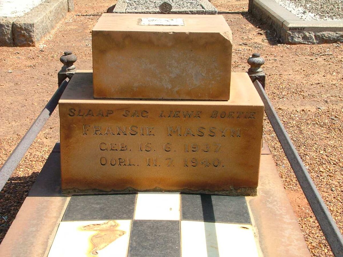 MASSYN Fransie 1937-1940