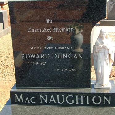 MacNAUGHTON Edward Duncan 1927-1985