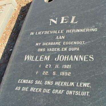 NEL Willem Johannes 1921-1992
