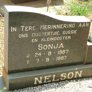 NELSON Sonja 1987-1987