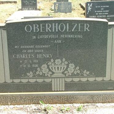 OBERHOLZER Charles Henry 1911-1970