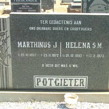 POTGIETER Marthinus J. 1897-1972 &amp; Helena S.M. 1895-1973