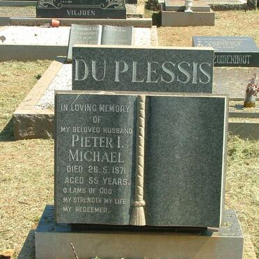 PLESSIS Pieter I. Michael, du -1971