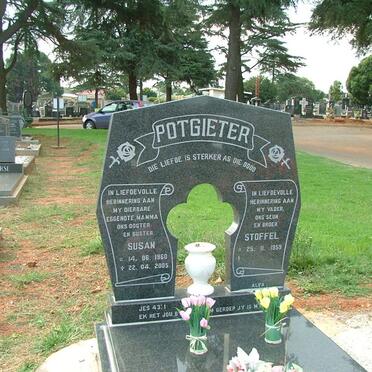 POTGIETER Stoffel 1959- &amp; Susan 1960-2005