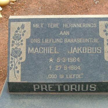 PRETORIUS Machiel Jakobus 1964-1964