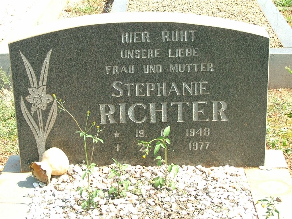 RICHTER Stephanie 1948-1977