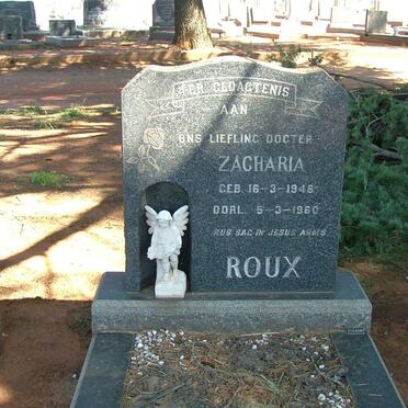 ROUX Zacharia 1946-1960