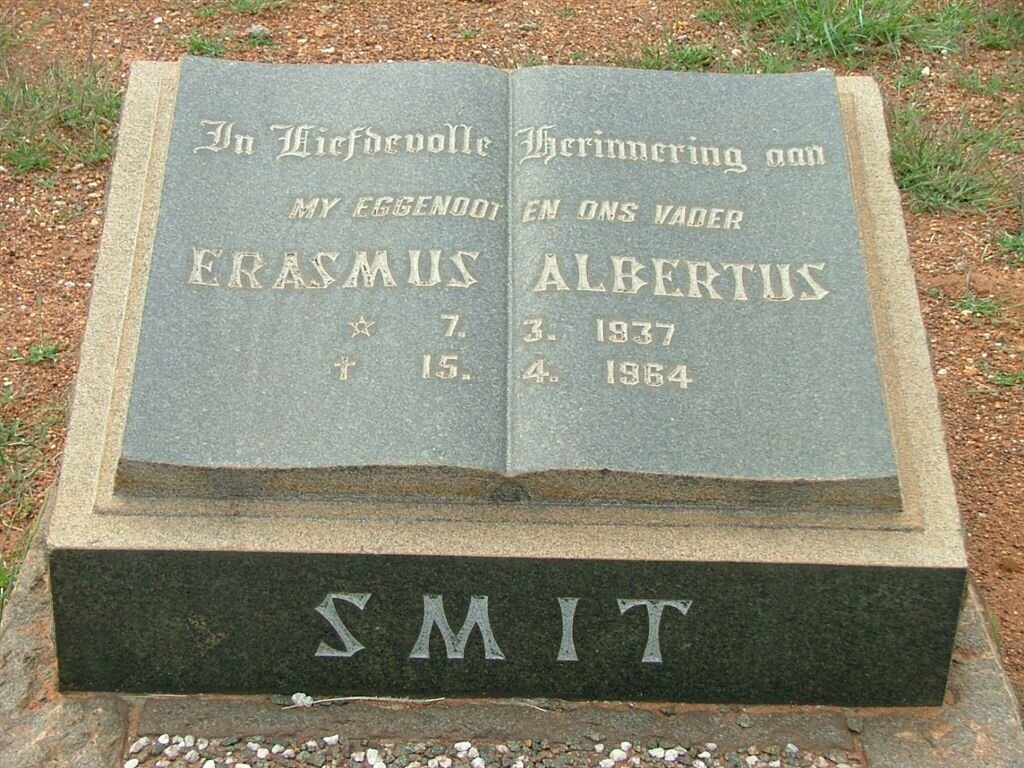 SMIT Erasmus Albertus 1937-1964