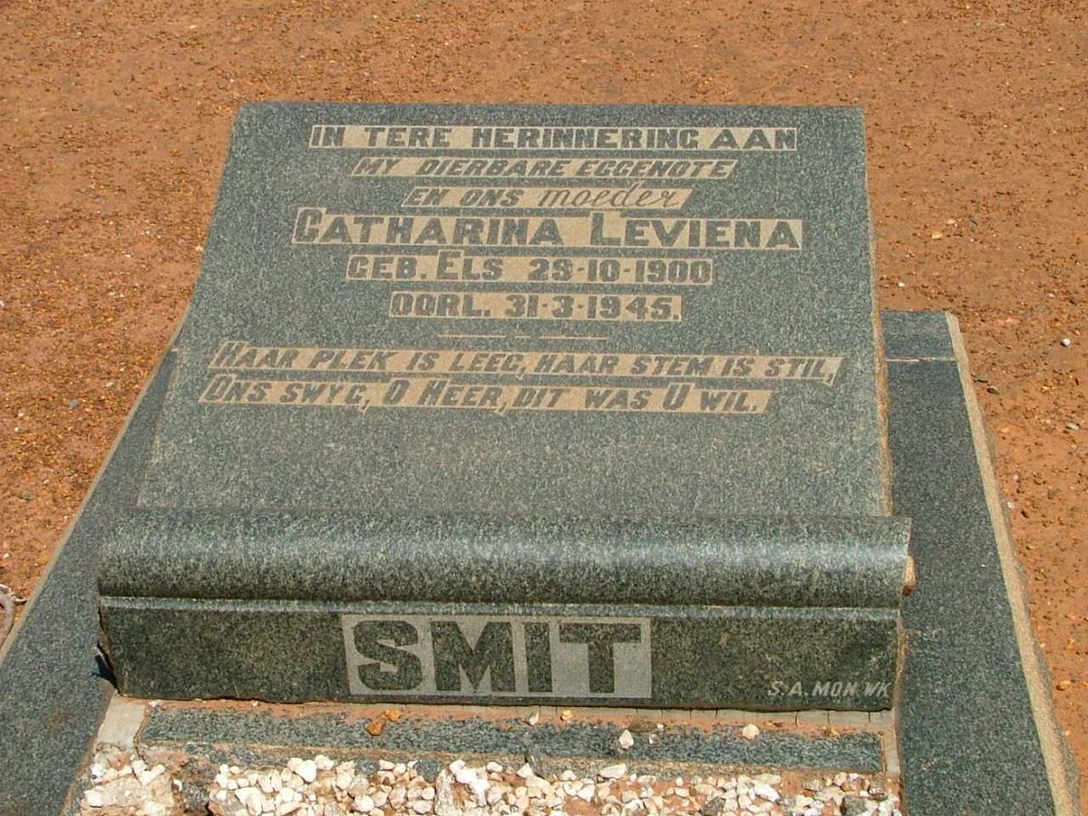 SMIT Catharina Leviena nee ELS 1900-1945