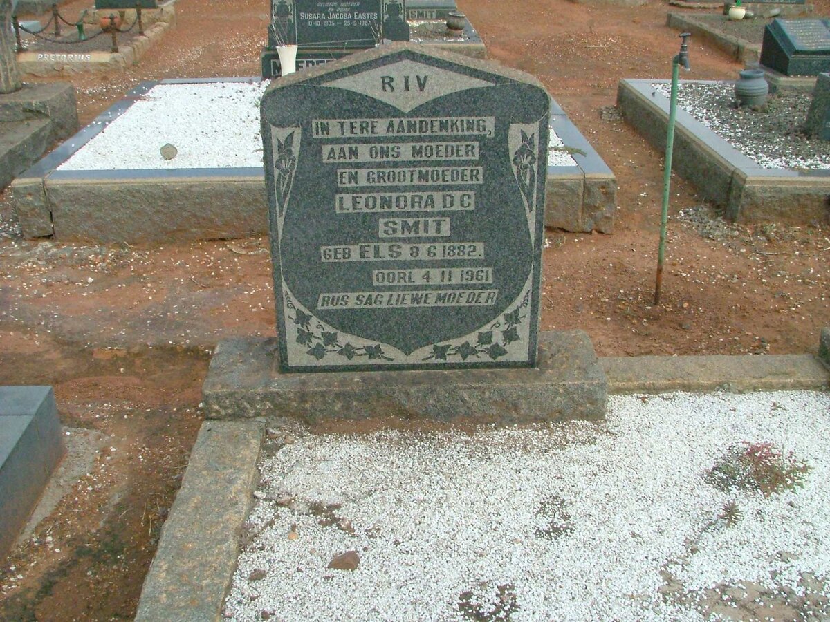 SMIT Leonora D. C. nee ELS 1882-1961