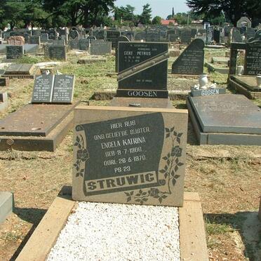 STRUWIG Engela Katarina 1906-1970