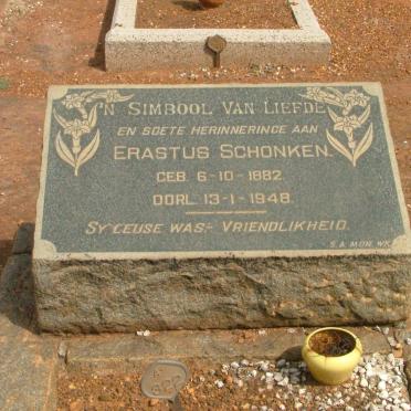 SCHONKEN Erastus 1882-1948