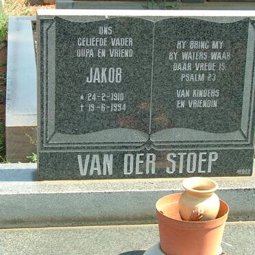 STOEP Jakob, van der 1910-1994