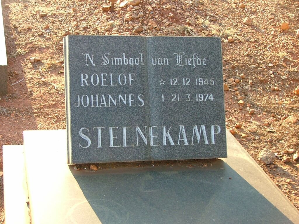 STEENEKAMP Roelof Johannes 1945-1974