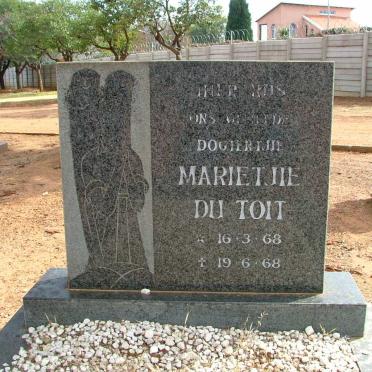TOIT Marietjie, du 1968-1968