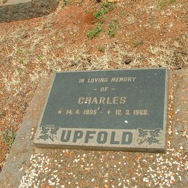 UPFOLD Charles 1905-1968