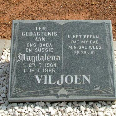 VILJOEN Magdalena 1964-1965