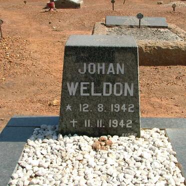 WELDON Johan 1942-1942