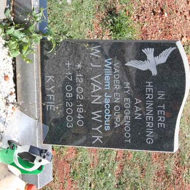 WYK Willem Jacobus, van 1940-2003