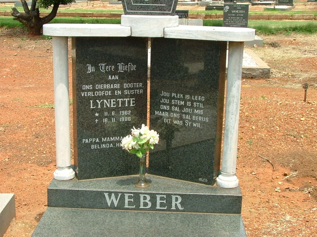 WEBER Lynette 1962-1986