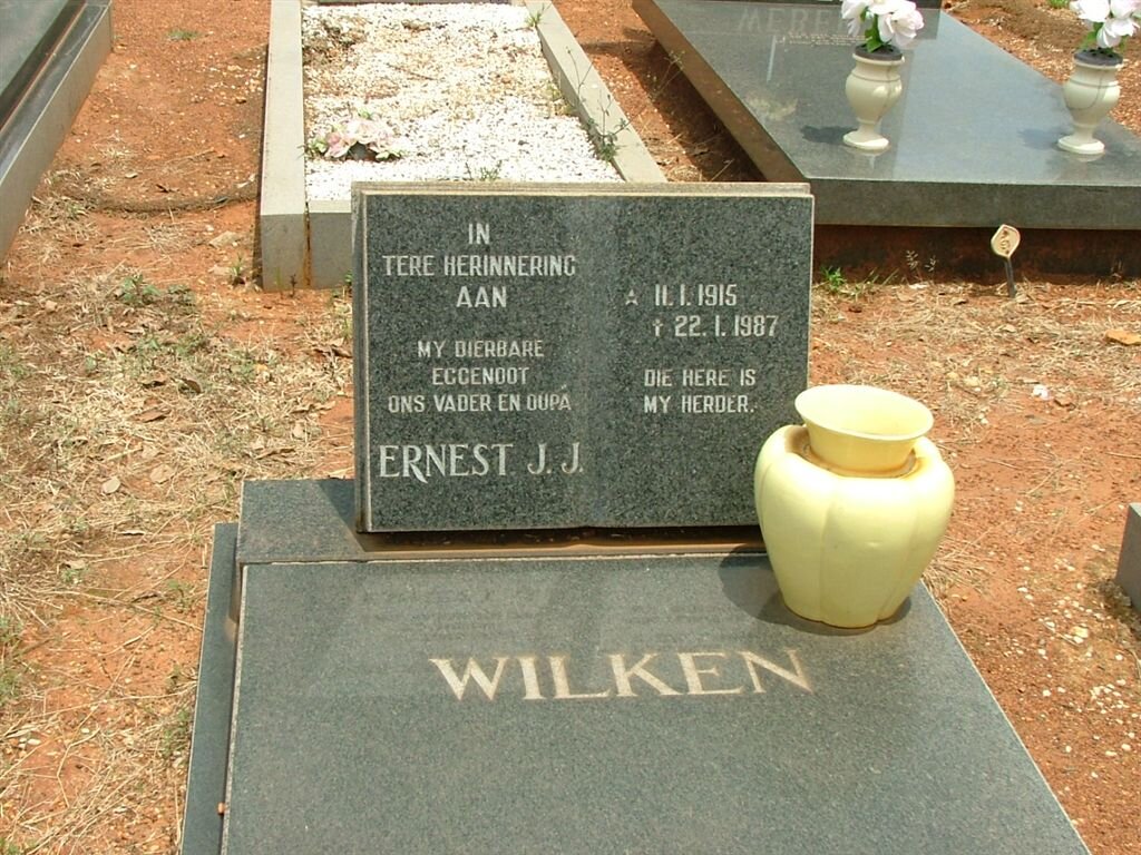 WILKEN Ernest J.J. 1915-1987