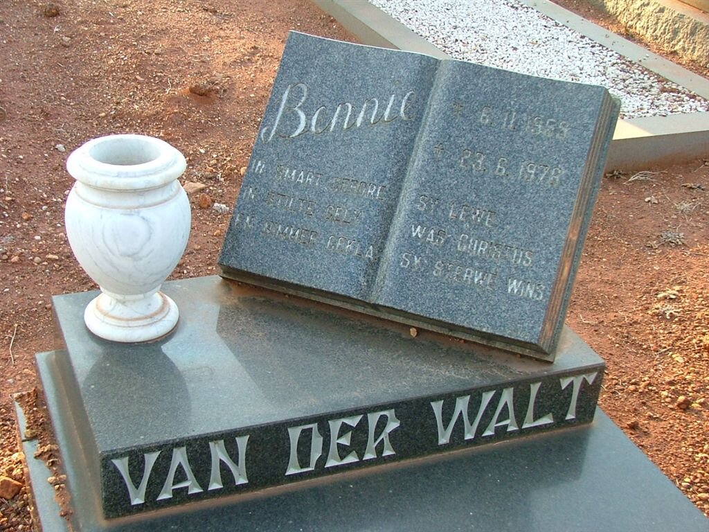 WALT Bennie, van der 1959-1976