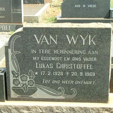 WYK Lukas Christoffel, van 1928-1969