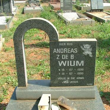 WIUM Andreas Z. de B. 1990-1990