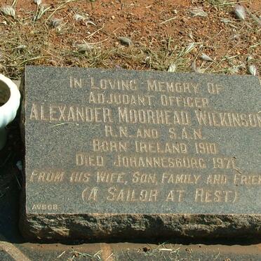 WILKINSON Alexander Moorhead 1910-1971