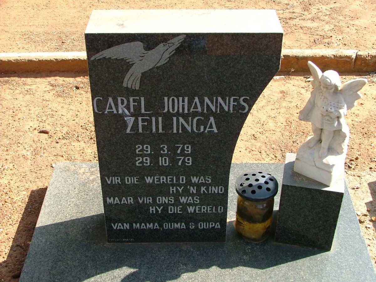 ZEILINGA Carel Johannes 1979-1979