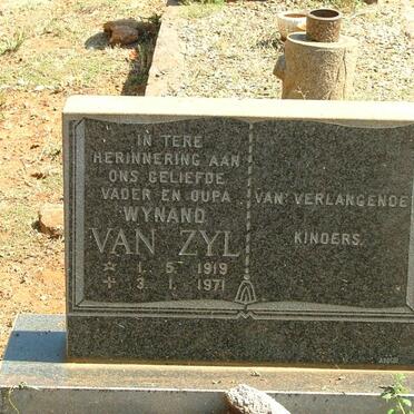 ZYL Wynand, van 1919-1971