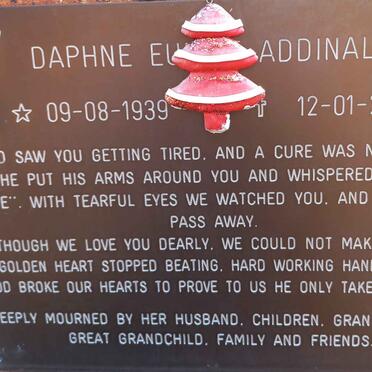 ADDINALL Daphne Eu? 1939-2012