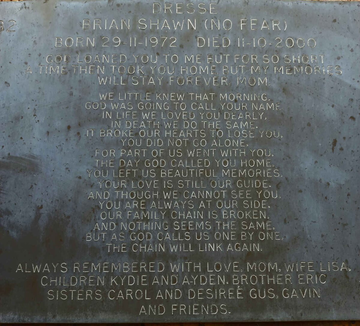 DRESSE Brian Shawn 1972-2000