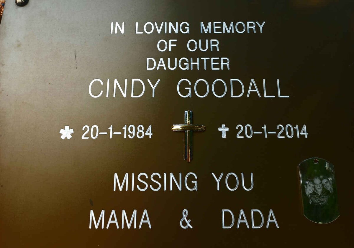 GOODALL Cindy 1984-2014