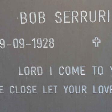 SERRURIER Bob 1928-2008