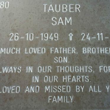 TAUBER Sam 1949-2006