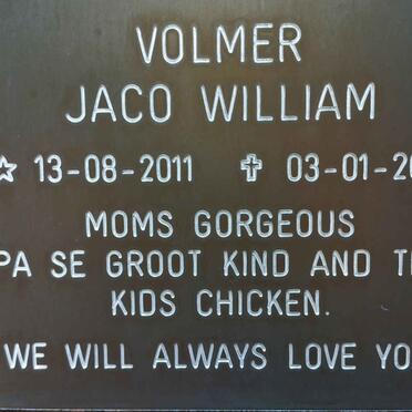 VOLMER Jaco William 2011-2012