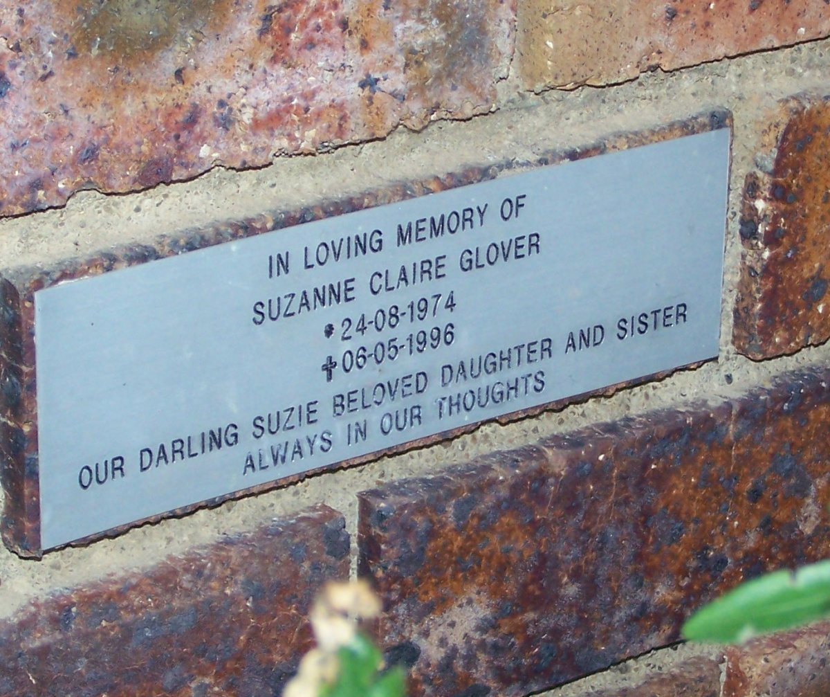 GLOVER Suzanne Claire 1974-1996