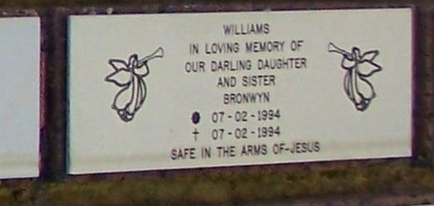 WILLIAMS Bronwyn 1994-1994