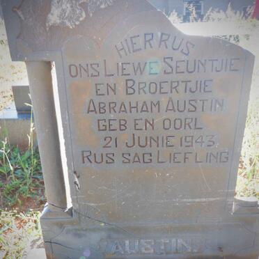 AUSTIN Abraham 1943-1943