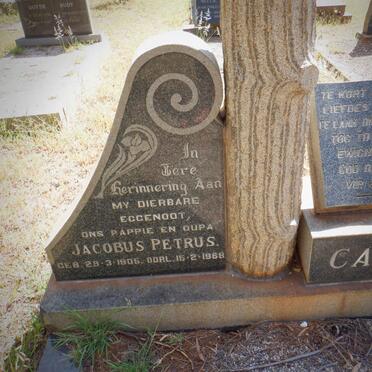 CARELSE Jacobus Petrus 1905-1968 &amp; Rachel Gertuida 1909-1986