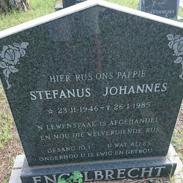 ENGELBRECHT Stefanus Johannes 1946-1985